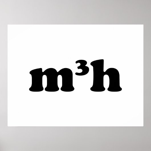 m3h poster (Voorkant)