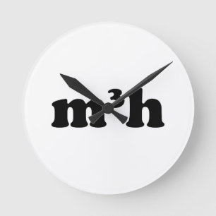 m3h ronde klok