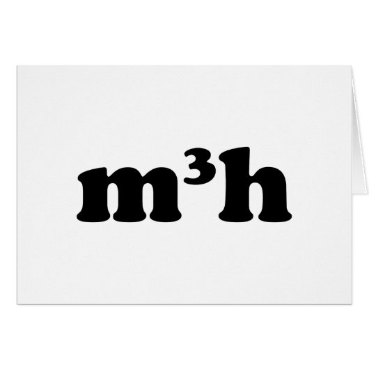 m3h wenskaart (Voorkant Horizontaal)