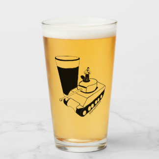 M4 Pint Glass Glas