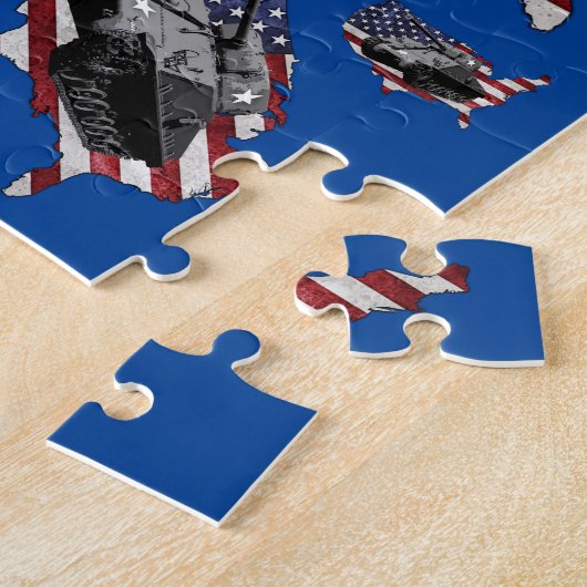 M4 Shermantank Legpuzzel (Zijkant)