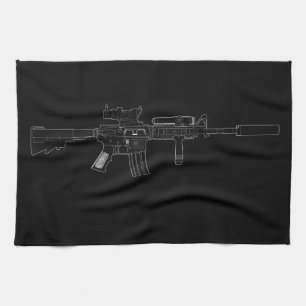 M4 SOPMOD Black Theedoek