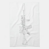 M4 SOPMOD Kitchen Towel Theedoek (Verticaal)