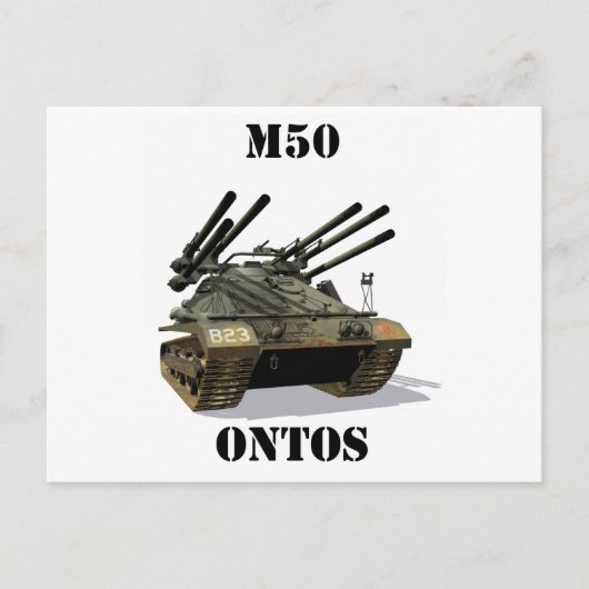 M50 Ontos-Briefkaart Briefkaart (Voorkant)