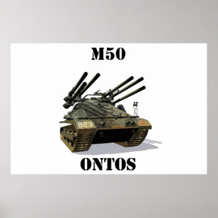 M50 Ontos-Poster Poster