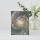 M51 Whirlpool Galaxy Carte postale Science cadeau (Debout devant)