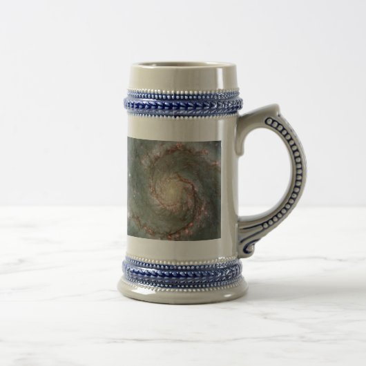 M51 Whirlpool Spiral Galaxy Astronomy Stein Bierpul (Rechts)
