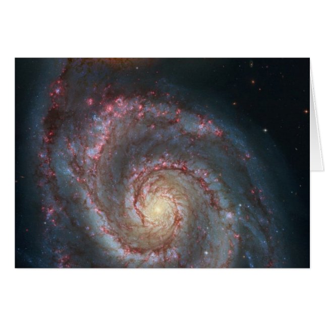 M51 Whirlpool Spiral Galaxy NASA (Devant horizontal)