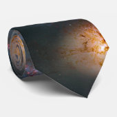 M51 Whirlpool Spiral Galaxy NASA Stropdas (Opgerold)