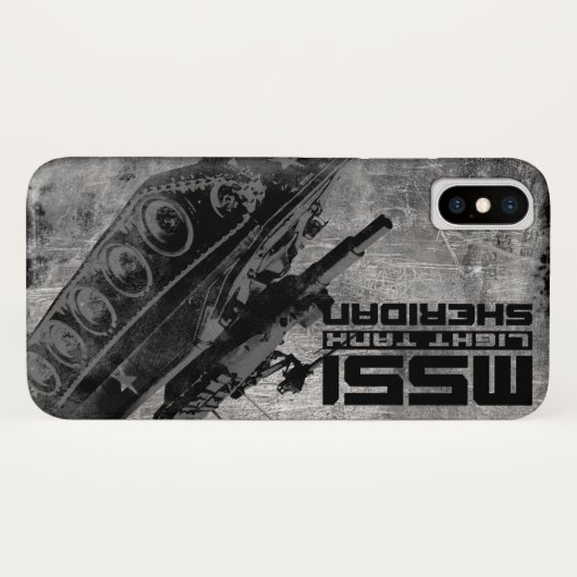 M551 Sheridan Case-Mate iPhone Case (Achterkant (horizontaal))