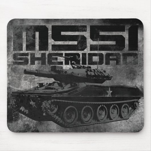 M551 Sheridan Muismat (Voorkant)