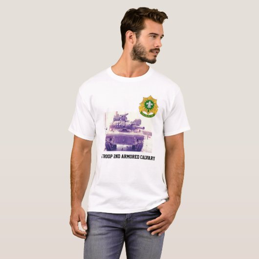 M551A1 SHERIDAN 2ND ACR T-SHIRT (Voorkant volledig)