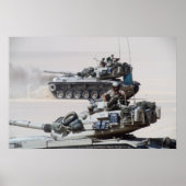 M60 Patton hoofdslagtanks Poster (Voorkant)