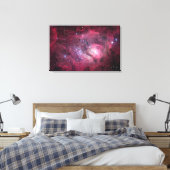 M8, De lagunevel in Boogschutter Canvas Afdruk (Insitu (Slaapkamer))