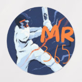 M. 365 Stickers Cricket (Design 2)