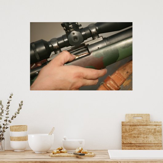 M-40 Sniperriffel Poster (Keuken)