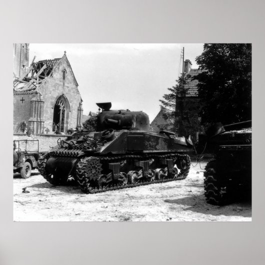M-4 Sherman Poster (Voorkant)