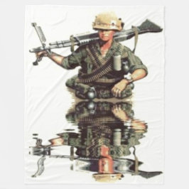 M-60 IN VIETNAM FLEECE DEKEN