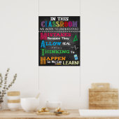 M.A.T.H. Poster leraar (Keuken)