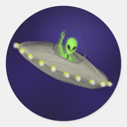 M. Alien autocollants (Devant)