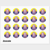 M. Atomique Stickers Robot (feuille de 20) (Feuille)
