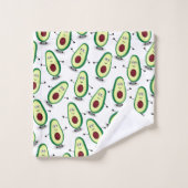 M. Avocado Pattern (Gant de toilette)