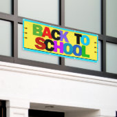 M Banner Replicate Aerial Welcome Back to School (Buitenkant Gebouw)