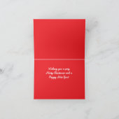 M. Bickles L'Écureuil Carte de Fêtes (Intérieur)