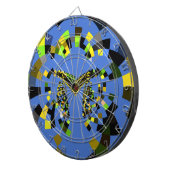 M Blauw Dartbord (Voorkant Rechts)