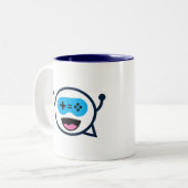 M. bleu Chillout Logo Mug (Devant gauche)