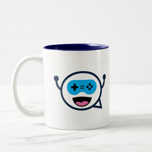 M. bleu Chillout Logo Mug (Gauche)
