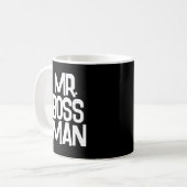 M. BOSS MAN CAFÉ MUG (Devant gauche)