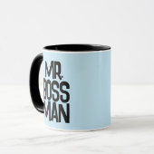 M. BOSS MAN CAFÉ MUG (Devant gauche)