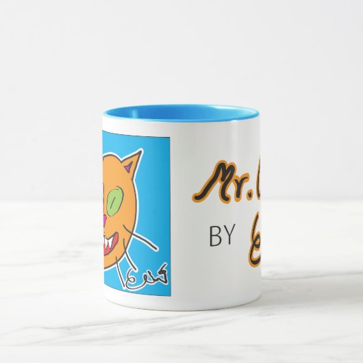 M. Cat par Eli Coffee Mug (Centre)