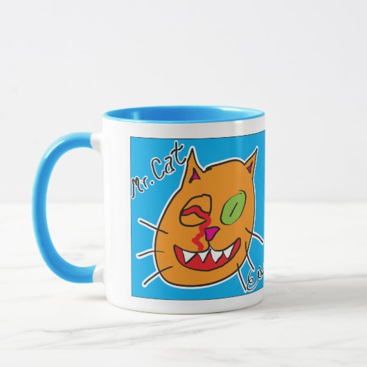 M. Cat par Eli Coffee Mug (Gauche)