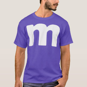 M Chocolate Snoep Halloween Team Costume Funny Par T-shirt