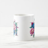 M Coffee Mug - Design floral pour le don (Centre)