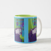 "M. Cookie Mug à deux tons, 11 oz (Devant droit)