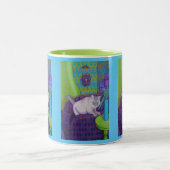 "M. Cookie Mug à deux tons, 11 oz (Centre)