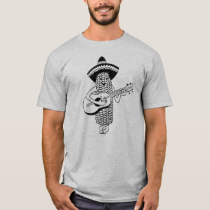 M. Corn T-Shirt de style vintage