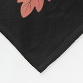 M Costume On Pumpkin Halloween Meranian Fleece Deken (Hoek)