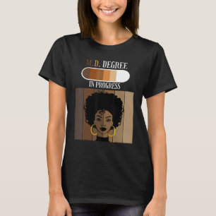 M D Medische Graad In Uitvoering Medische Student T-shirt
