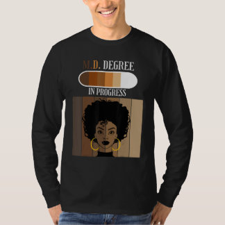 M D Medische Graad In Uitvoering Medische Student  T-shirt