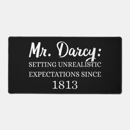 M. Darcy : Attentes irréalistes depuis 1813 II (Recto)
