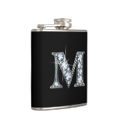 M "Diamond Bling"-fles Heupfles (Rechts)