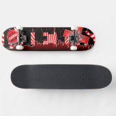 M.E.D.S. "Vancouver, BC" Schaats Deck Skateboard (Horizontaal)
