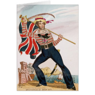 M.E.F. Saville en tant que 'Union Jack