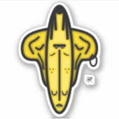 M. Ears - Sticker pour les visages de dessin animé (Devant)