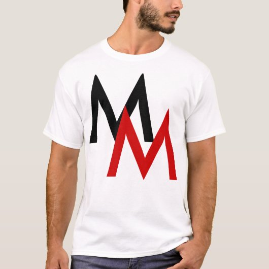 M en M T-shirt (Voorkant)
