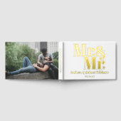 M. et M. typographie blanc gay mariage photo (Complet)